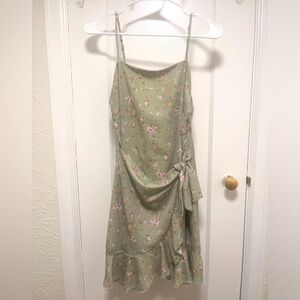 Altar’d state wrap mini dress